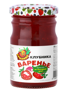 Варенье Клубника 250г