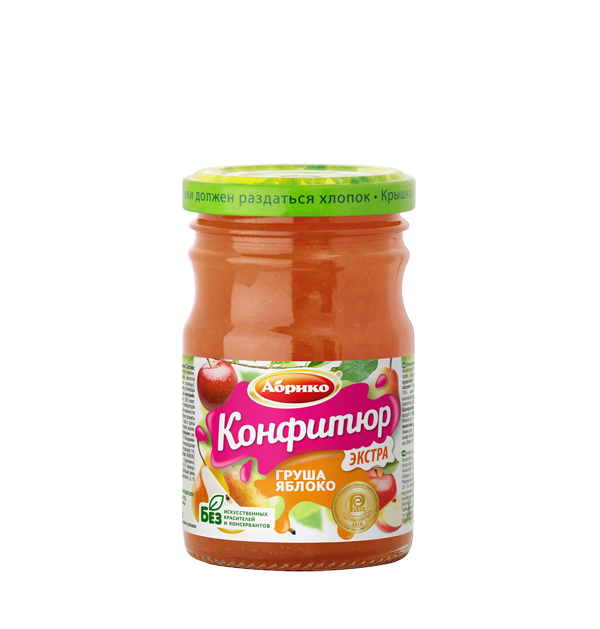 "АБРИКО" КОНФИТЮР ГРУШОВО-ЯБЛОЧНЫЙ 250Г
