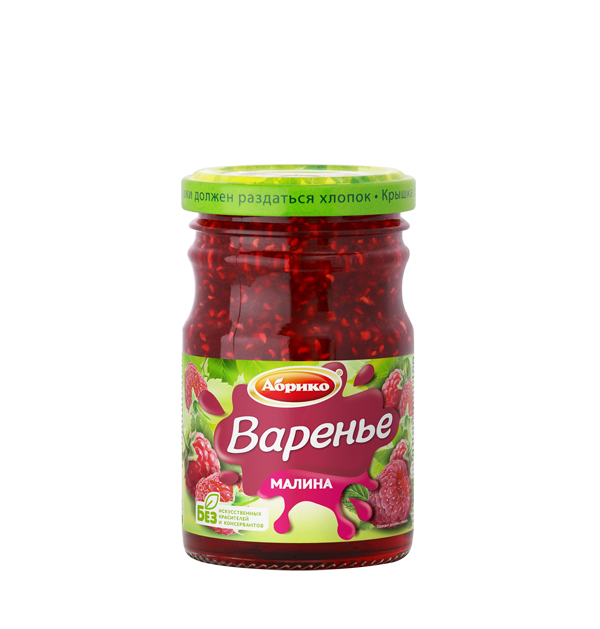 "АБРИКО" ВАРЕНЬЕ МАЛИНА 250Г